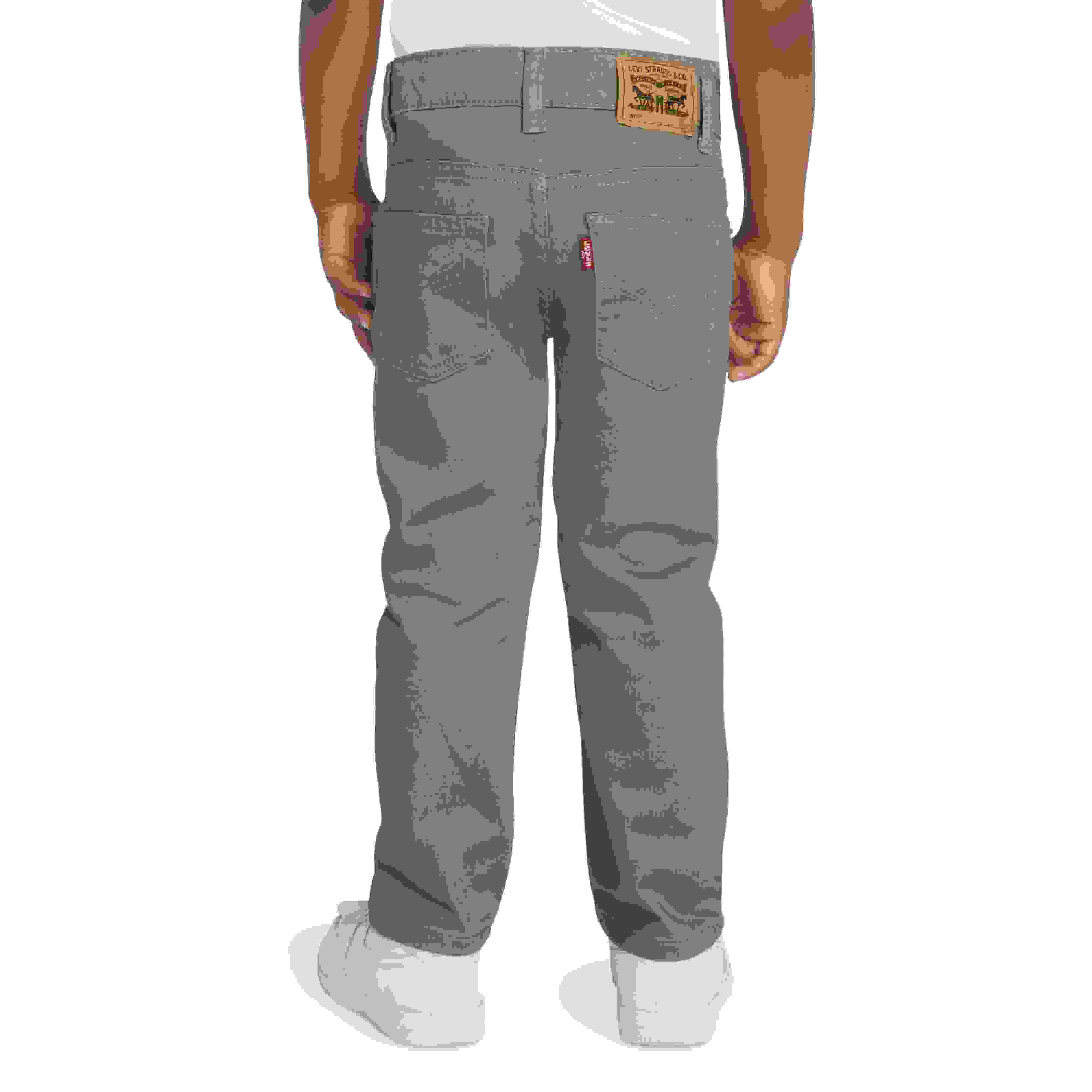 Levi's 511 Slim Fit Soft Brushed Toddler Boys' Grey Sueded Pants
